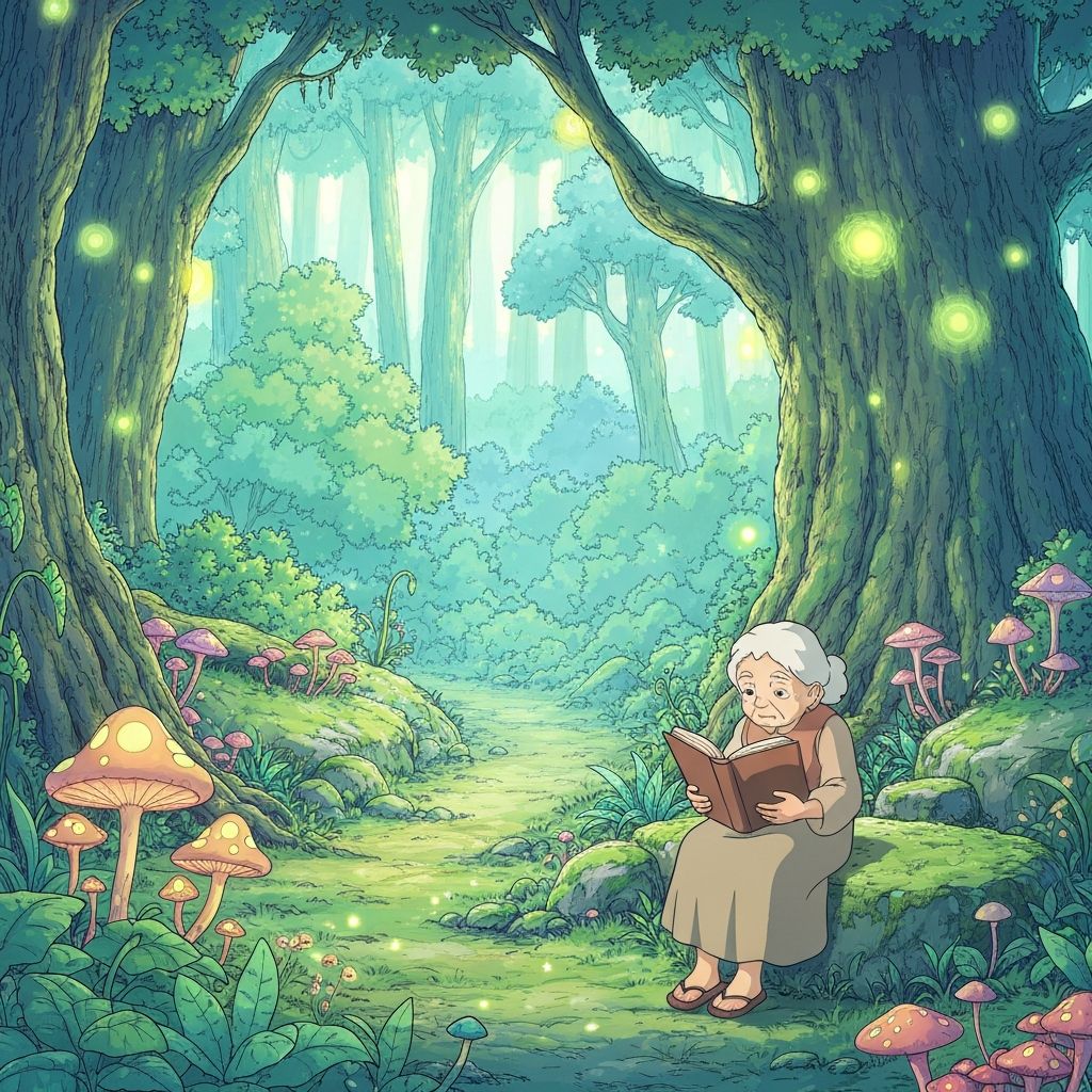 Ghibli-style illustration for Ethereal Dimension